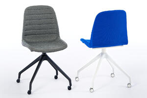 Das Drehgestell ist in schwarz und weiß erhältlich